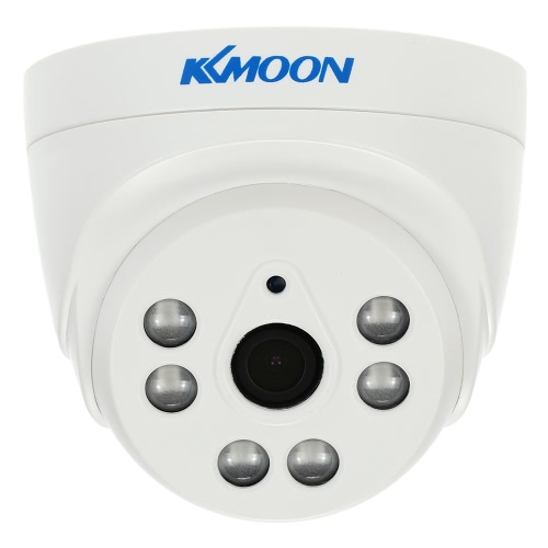 KKmoon 1080P 2.0MP Cúpula AHD cámaras de vigilancia de circuito cerrado de televisión analógica de seguridad de interior 6 IR LED del arsenal de la visión nocturna 1/3 