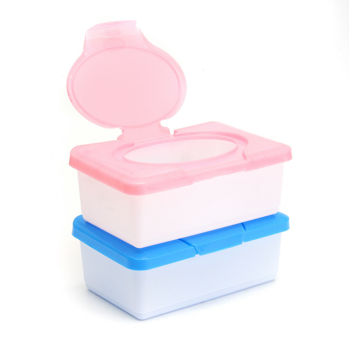 Wet Tissue Box Plastic Case Real Tissue Case Baby Wipes Press Pop-up Design Home Tissue Holder Accessories