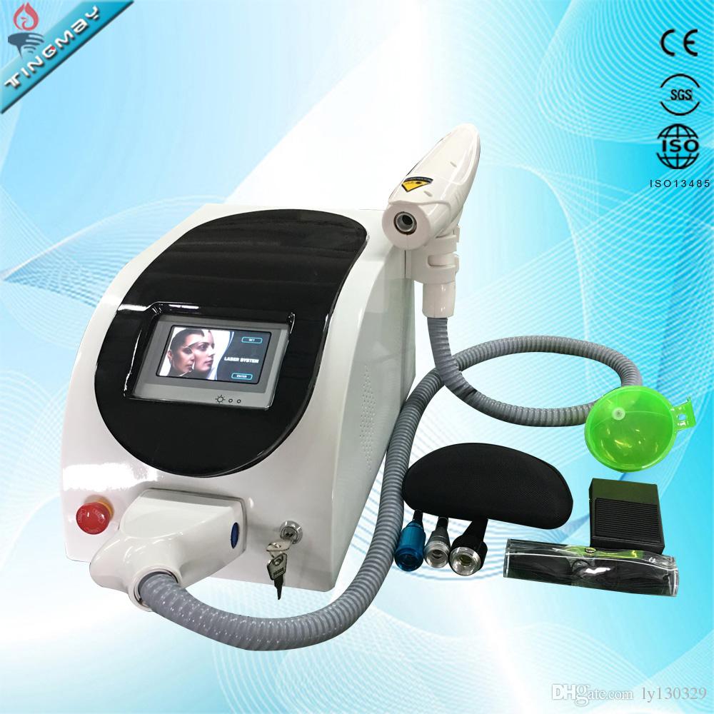 1064nm 532nm 1320nm Q Switched nd yag Laser tattoo removal machine