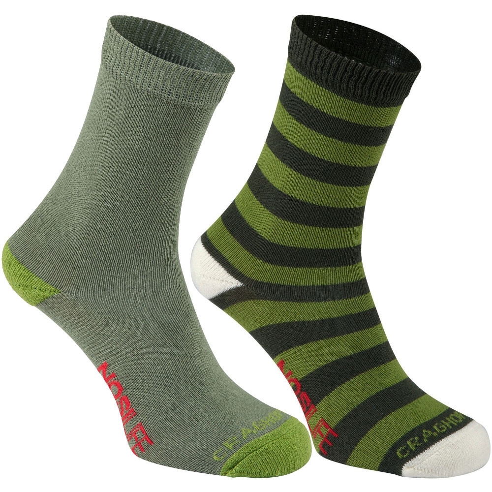 Craghoppers Girls Nosi Life Lightweight Twin Walking Socks UK Size 3-6 (EU 36-39)