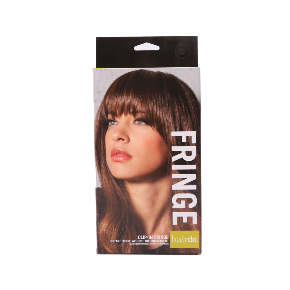 hairdo clip-in fringe hair piece r10/ chestnut
