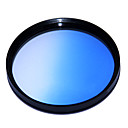 WTIANYA 52mm/58mm Round Graduated Blue Color Filter