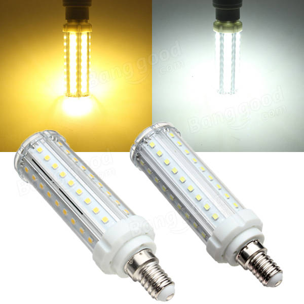 E14 LED Glühlampe 9W Weiß / Warmweiß 60 SMD 2835 Corn Light Lamp 110-240V