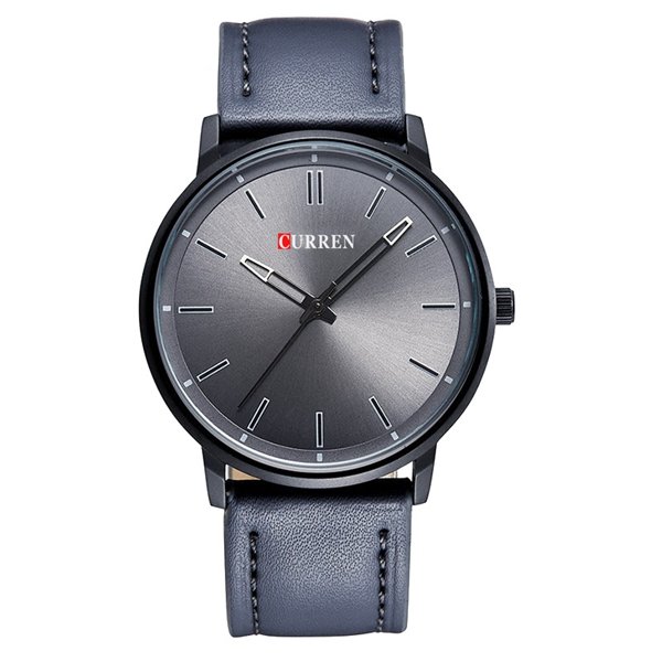 CURREN 8233 Fashion Male Leather Quartz Watch Elegant Business Men Style Wrist Watch