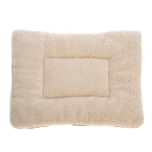 Soft Washable Puppy Dog Cat Bed Pad Mat Cushion Reversible Fleece Pet Kennel Crate Mat