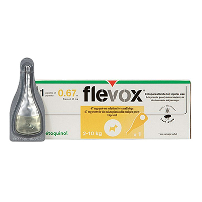 Flevox For Small Dogs Up To 22 Lbs. (Yellow) 3 Pack
