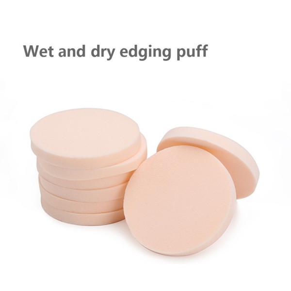 2019 28pcs Round Shape Powder Puff Dry And Wet Dual-use Cosmetic Puff Makeup For Foundation Loose Powder