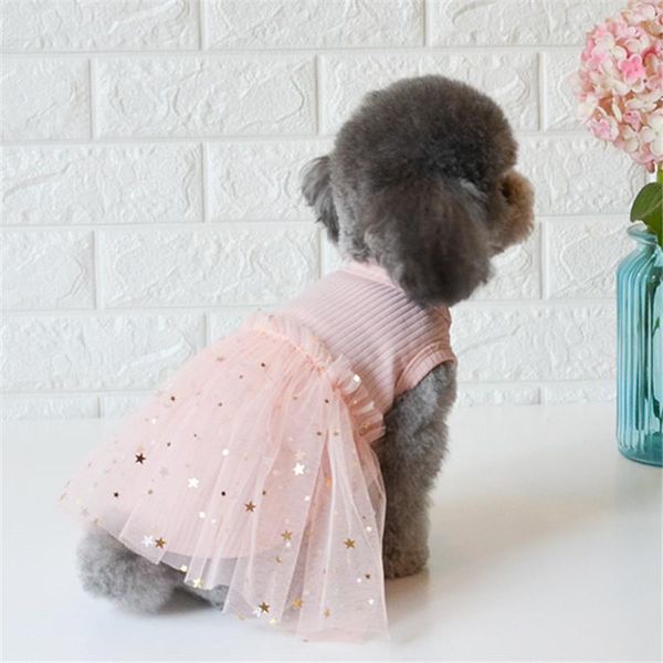 Dog Apparel Summer Pet Clothes Dress Vest Skirt Puppy Chihuahua Pomeranian Poodle Bichon Schnauzer Clothing Dresses Product