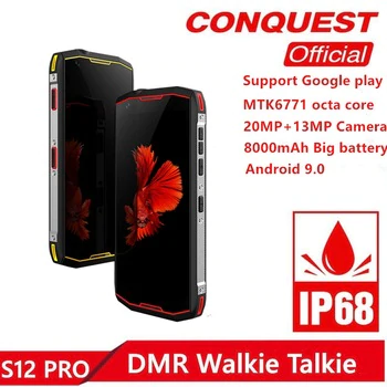 Conquest S12 Pro IP68 Waterproof 4G Mobile Phone 6G+128GB 5.99