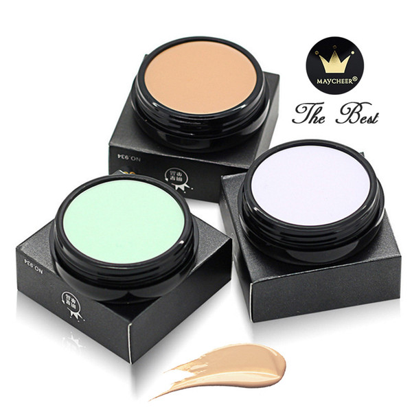 Maycheer The Best Unassailable Cream Concealer Cover Acne Dark Circles Brighten Skin Repair Color Make up
