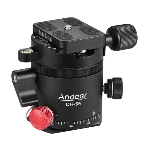 Andoer DH-55 Indexing Rotator HDR Panorama Panoramic Ball Head with 1/4