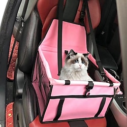 Cat Dog Car Cushion Pet Bag Car Bag Dog Kennel Mesh Gauze Hanging Bag Car Cushion Lightinthebox