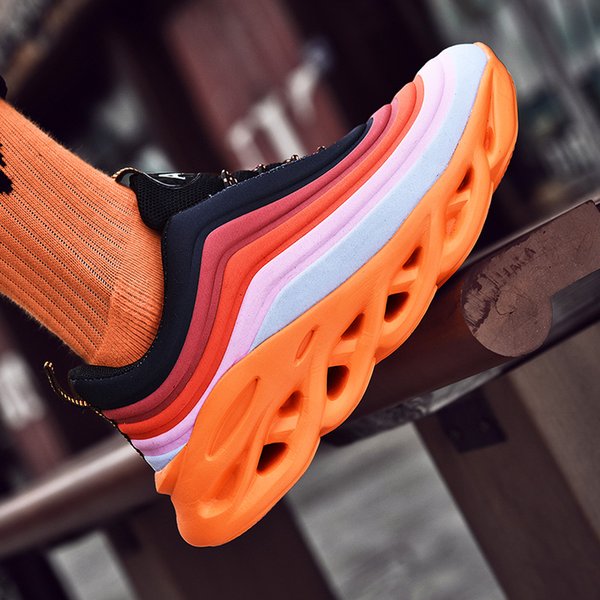 Top Quality 2022 Mens Running Shoes Code: 99-2106 Orange Black White Blue Green Sports Trainers Sneakers Big Size Eur 39-46