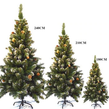 60-240cm Christmas Tree Artificial For Home Decorations Children Gift Plastic Tree New year Holiday Decoration Delicate