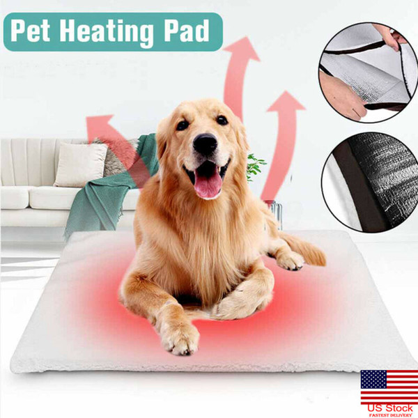 self heating pet blanket pad warm thermal rug ideal for cat dog bed non-stick