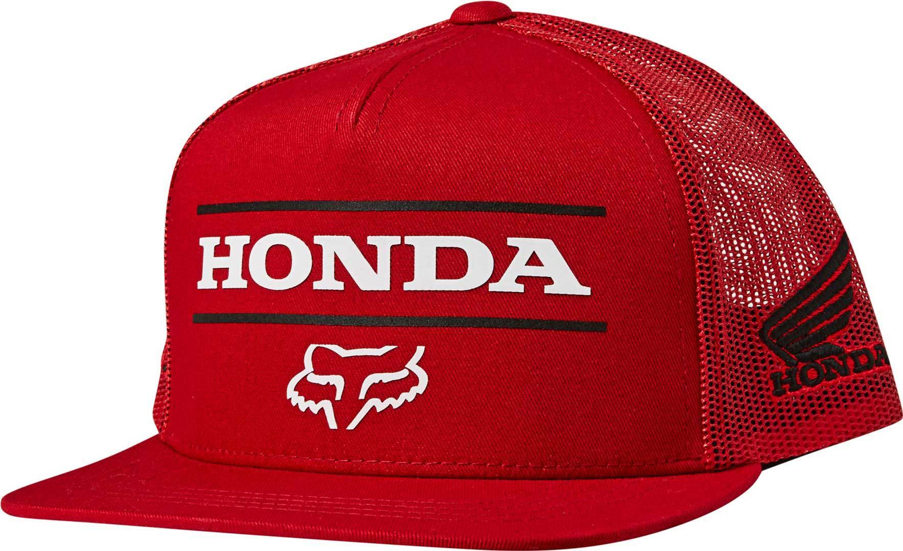 FOX Honda Snapback Cap Rouge unique taille