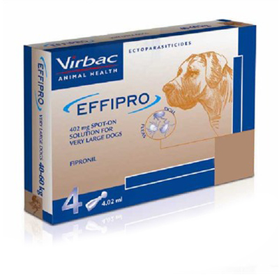 Effipro Spot-On Solution For Dogs Over 88 Lbs 12 Pack