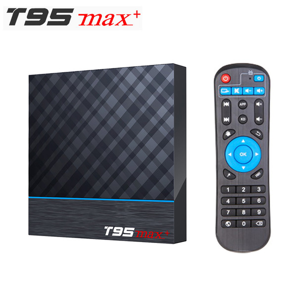 T95 MAX Plus Smart Android 9.0 TV Box Amlogic S905X3 2.4G/5GHz Wifi BT 8K Set Top BOX VS Q plus
