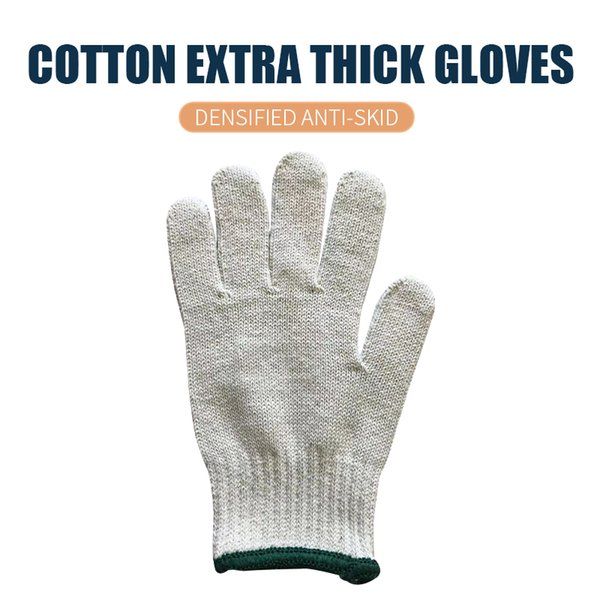 Protective gloves Garden Supplies Hand protection tools for garden lawn Extra thick cotton thread Outdoor glove
