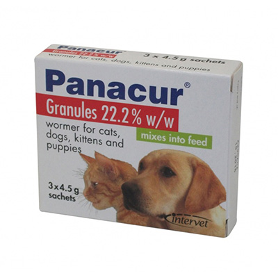 Panacur Granules 4.5 Gm 3 Pack