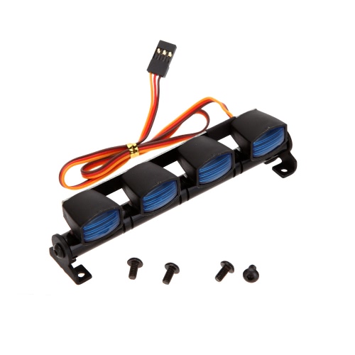 AX-505W Multi-function Ultra Bright LED Lamp for 1/10 1/8 RC HSP Traxxas TAMIYA CC01 4WD Axial SCX10 Model Car