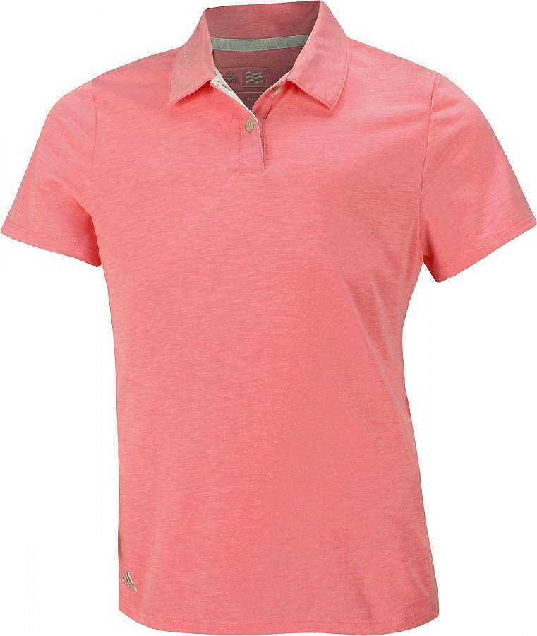 Adidas Girl's Essential Junior Golf Shirts pink