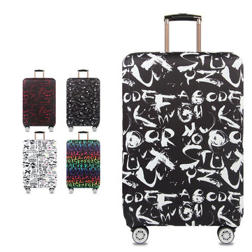 Graffiti Style Elastic Luggage Cover