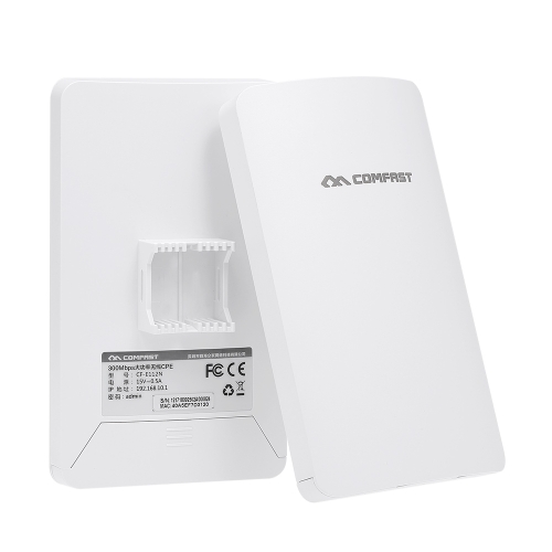 COMFAST CF-E112N High Power Outdoor 2.4GHz 300Mbps Wireless Wifi Repeater AP Extender Bridge Nano Station