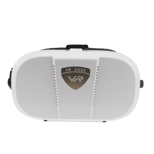 VR World Virtual Reality Glasses 3D VR BOX Headset 3D Movie VR Games Head-mounted Display Use Universal Black for Android iOS Smart Phones within 4.0 to 6.0 Inches