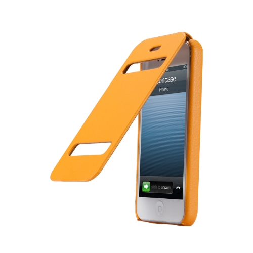 Jisoncase Flip clásico caso cubierta protectora para el iPhone 5