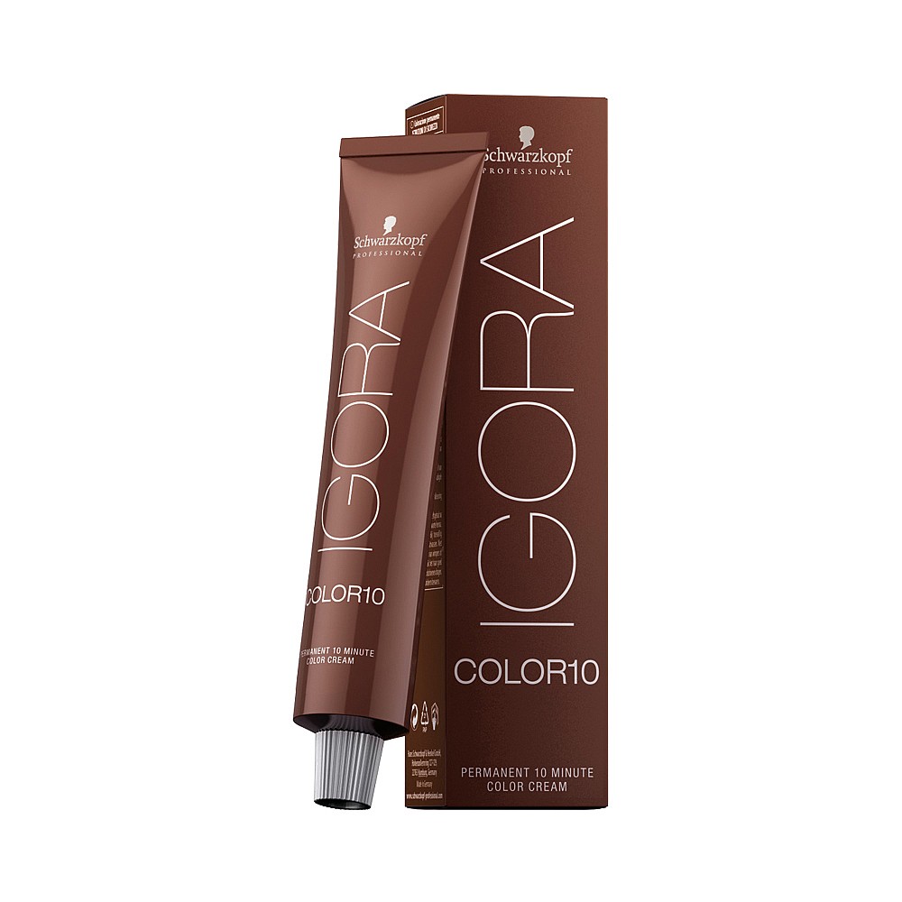 schwarzkopf professional igora color 10 permanent hair colour - 5-0 light brown 60ml