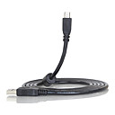 Zhenfa USB 2.0 mâle vers mini USB Câble USB 2.0 pour Canon HF S50 S90 g6 g7 SX260 G15 (1,5 m)