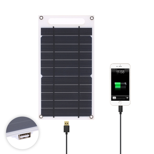 7.8W portátil ultra delgado monocristalino silicio cargador del panel solar