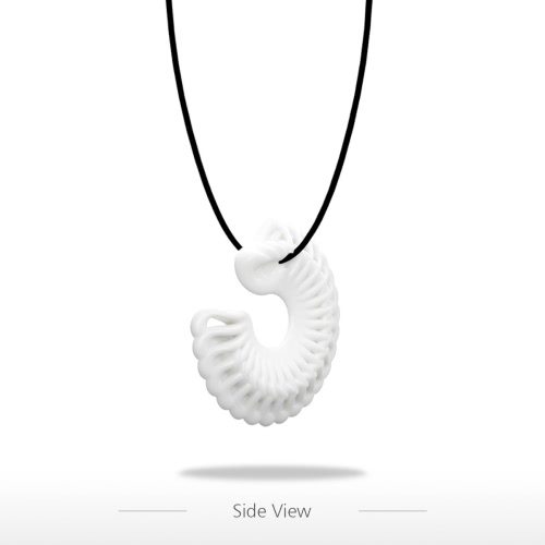 Bend Pendant Tomfeel 3D Printed Jewelry Original Design Unique Model