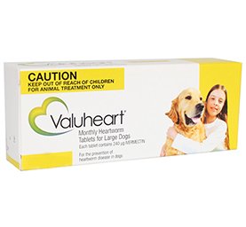 Valuheart For Large Dogs 45-88 Lbs Gold 6 Pack