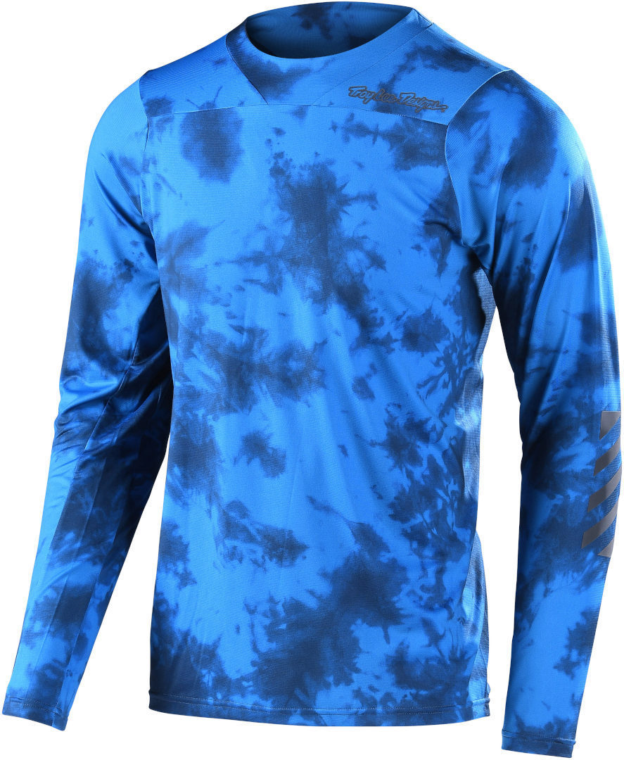 Troy Lee Designs Skyline Tie Dye Bicycle Jersey, blue, Size XL, blue, Size XL