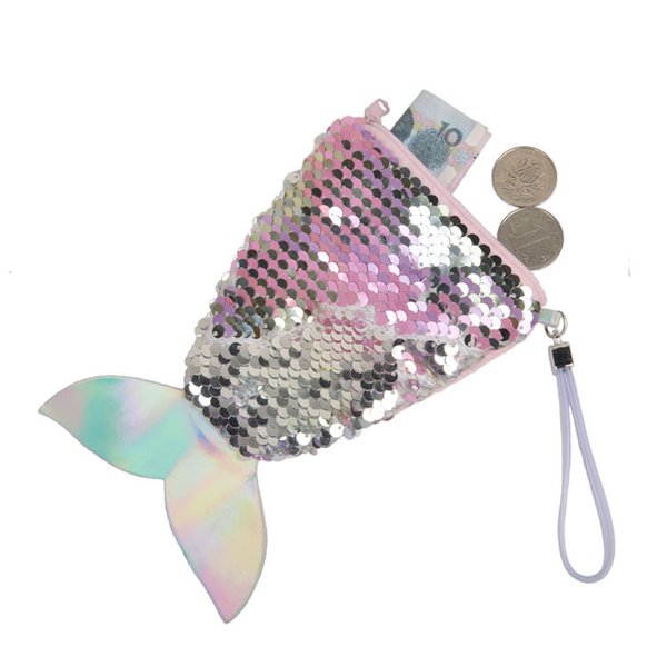 Sequin Mermaid Coin Bag for Kids1221574