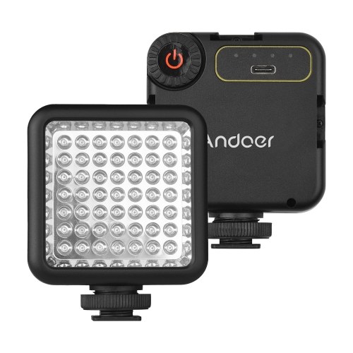 Andoer IR49S Mini IR Vision nocturne lumière infrarouge photographie lumière pour caméscope caméra vidéo