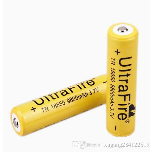 High capacitance 18650 battery 3.7V 9800mAh rechargeable liion battery for Led flashlight Headlamp batery litio battery