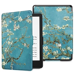 Tablet Case Cover For Amazon Kindle Paperwhite 6.8'' 11th Paperwhite 6'' 10th Kindle Oasis 7.0-in Kindle 6.0-in 2021 2020 Ultra-thin Magnetic Smart Auto Wake / Sleep Graphic Tree sky PU Leather Lightinthebox