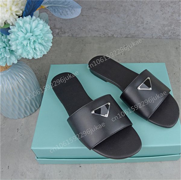 Christmas Clearance Sale Paris Womens Slippers Scuffs Shoes Summer Beach Slides Girls Slipper Shoe Ladies Flip Flops Loafers Sexy Flats Triangle Mark P Sandals