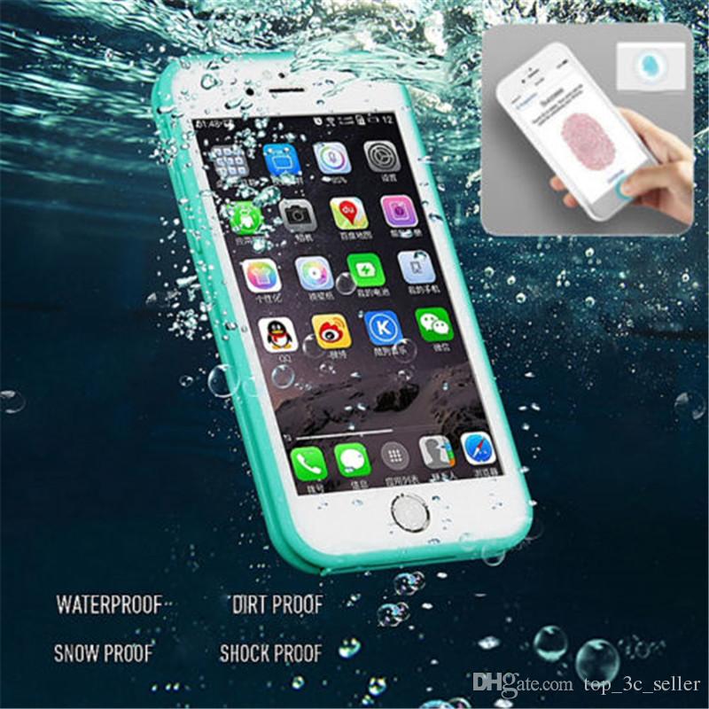 Waterproof Shock Proof Hybrid Rubber TPU Case Cover For iPhone 6s 6 plus 7 X SE