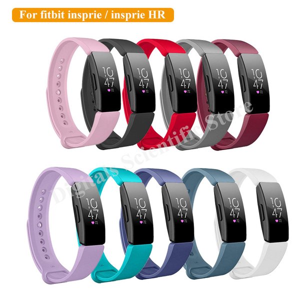 Strap for Fitbit inspire Smart Bracelet Band Strap Official texture Silicone Replacement belt For Fitbit inspire HR smartband M6