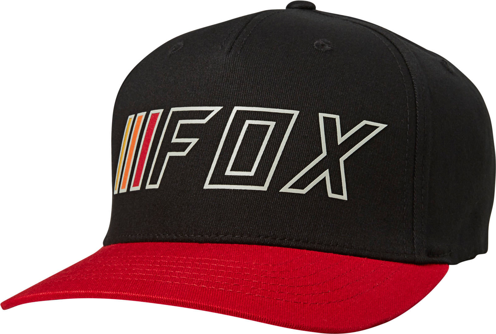 FOX Brake Check Flexfit Cap Noir Rouge L XL