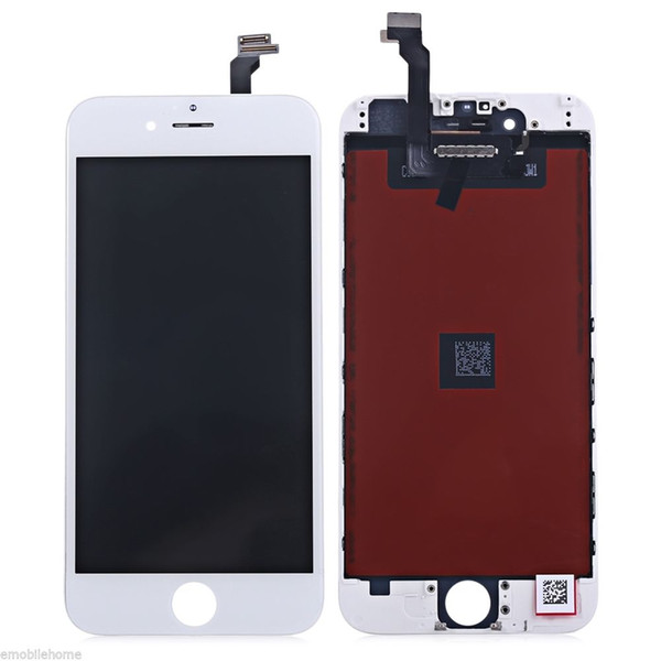 for iphone 6 4.7" lcd touch display assembly digitizer screen replacement black and white deliver the goods within 24 hours