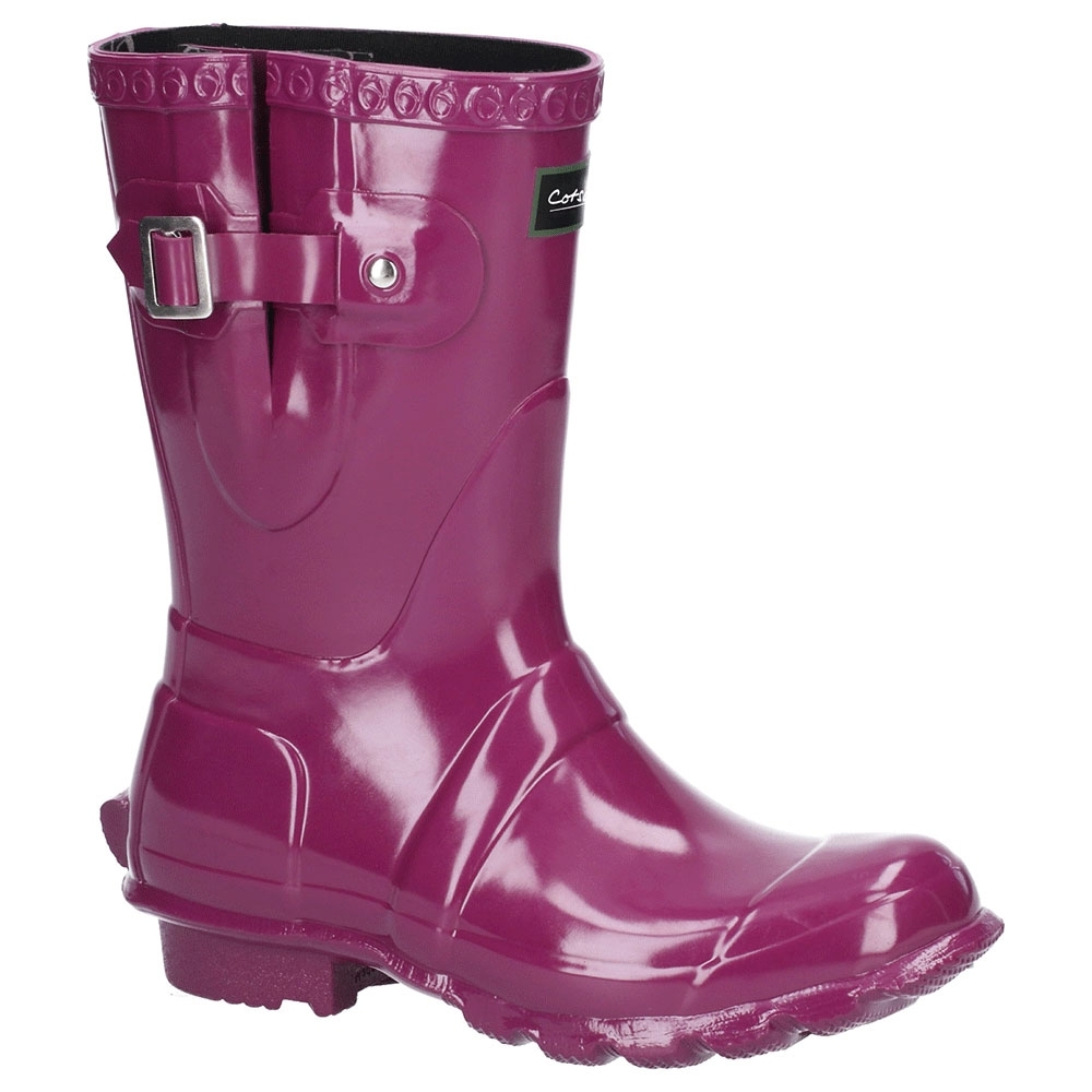Cotswold Womens Windsor Gloss Mid Height Wellington Boots UK Size 3 (EU 36)