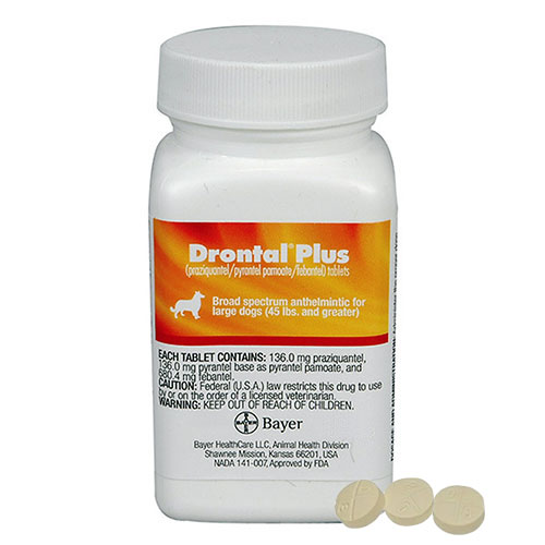 Drontal For Very Small Dogs Upto 3kg 4 Tablet