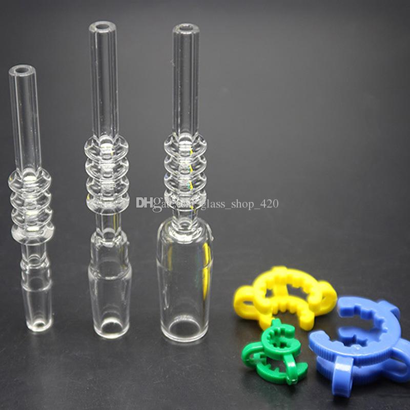 Smoking Accessories Quartz Nail 100% Quartz Tip Banger Nail For Glass Pipes With 10mm 14mm 18mm Water Pipes For Smoking
