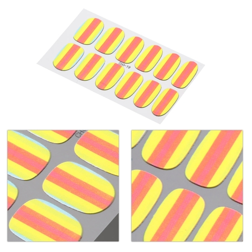 Nail Wraps Stickers Self Adhesive Polish Foil Decoration Art Decals Beautiful