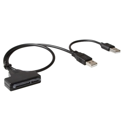 USB2.0 to SATA 22Pin Cable Adapter for 2.5